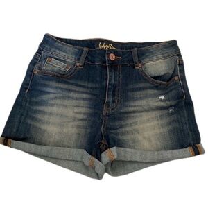 Boutique Indigo Rain Blue Denim Women’s / Juniors Summer Jean Shorts Size 7